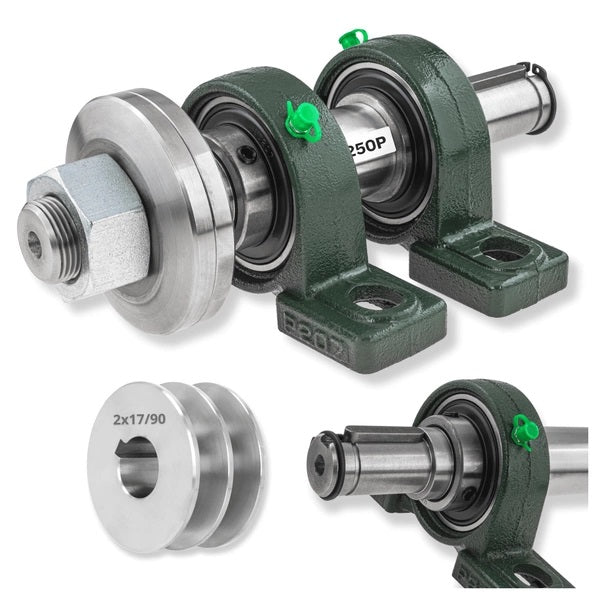 Kreissägewelle mit Links-oder Rechtsgewinde