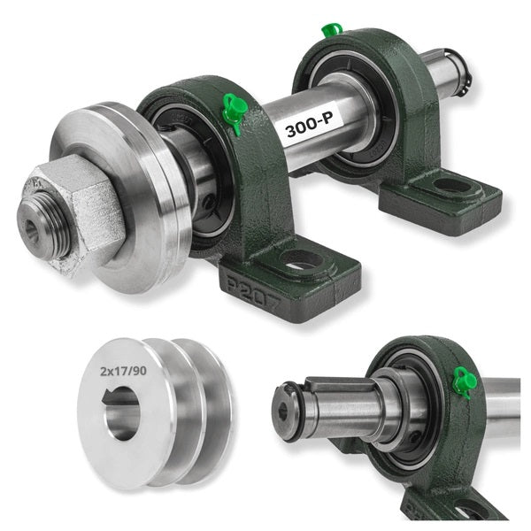 Kreissägewelle mit Links-oder Rechtsgewinde