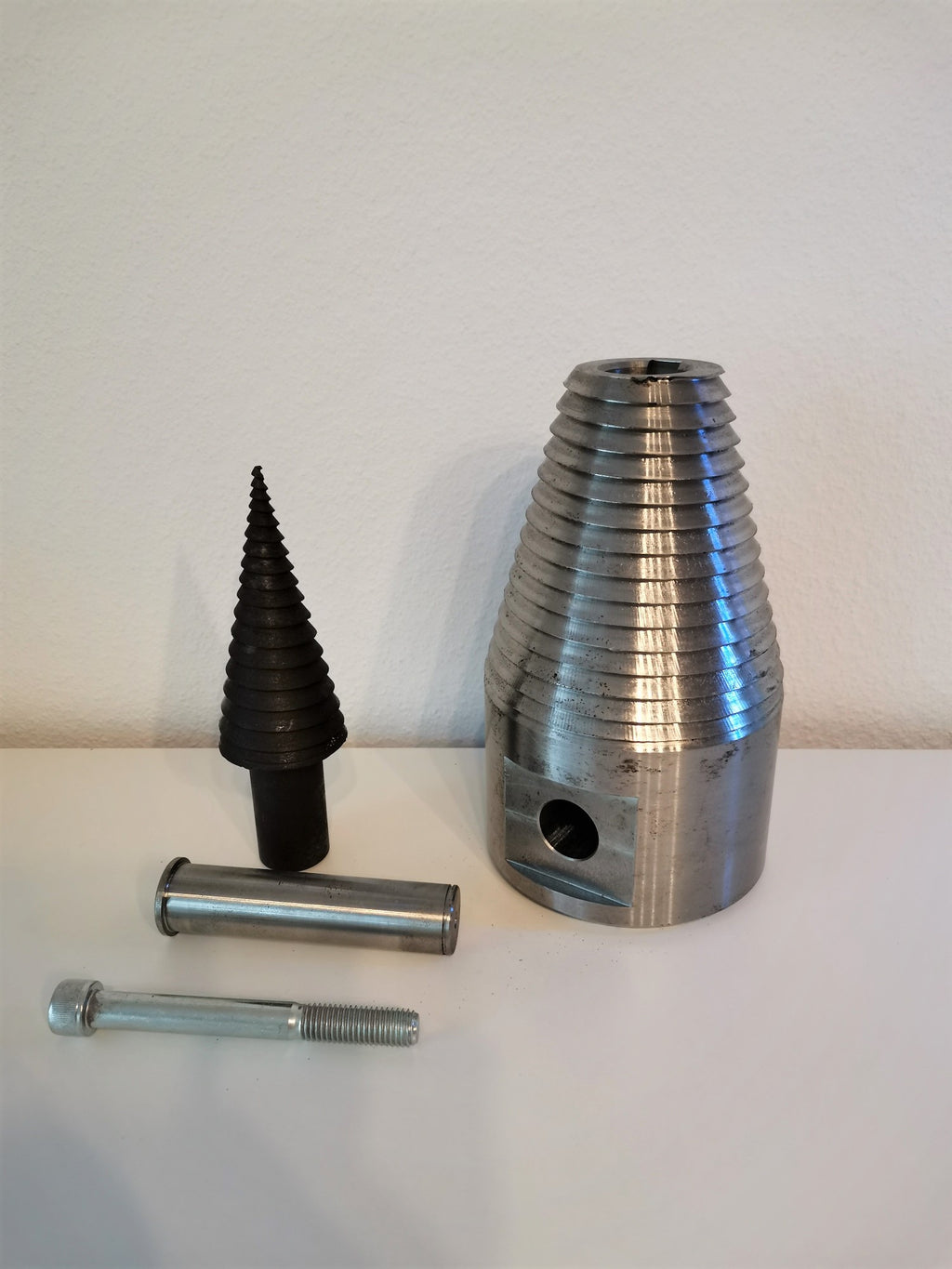120mm Drillkegel Kegelspalter Holzspalter für 3T Rotator 49,5mm / 50mm  Aufnahme