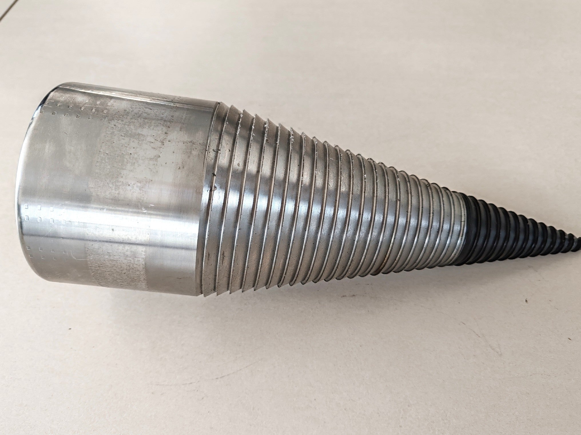 120mm Drillkegel Kegelspalter Holzspalter für 3T Rotator 49,5mm / 50mm  Aufnahme